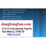 Ý nghĩa số serial năm trên cốt vợt hãng Butterfly