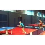 Video Robert Gardos tập bóng nhiều