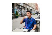 Áo bóng bàn Butterfly xanh đậm T4-2025