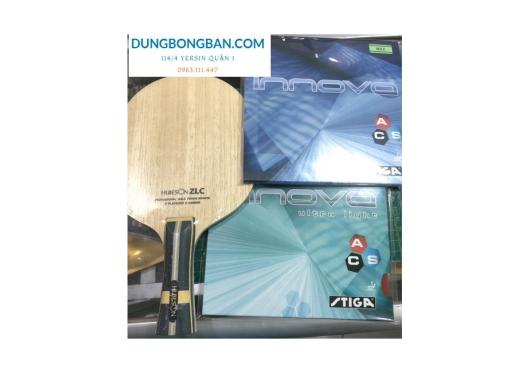 Combo vợt bóng bàn dưới 2 triệu mặt Stiga vợt Huieson ZLC