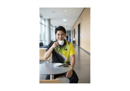 Áo bóng bàn Butterfly T12-2025 màu đen