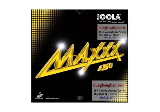 So sánh mặt vợt, Chỉ số mặt vợt Joola