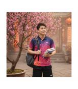 Áo butterfly T3-2025 màu đỏ