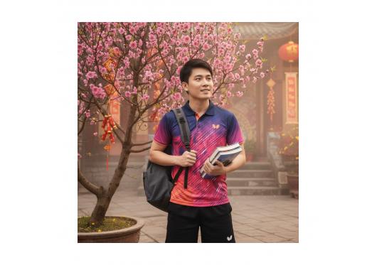 Áo butterfly T3-2025 màu đỏ