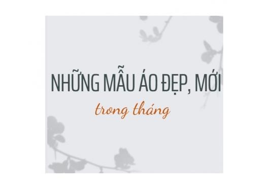 Một số mẫu áo bóng bàn mới trong tháng