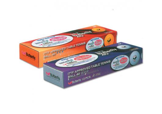 40mm 3 Star Ball Twelve Pack