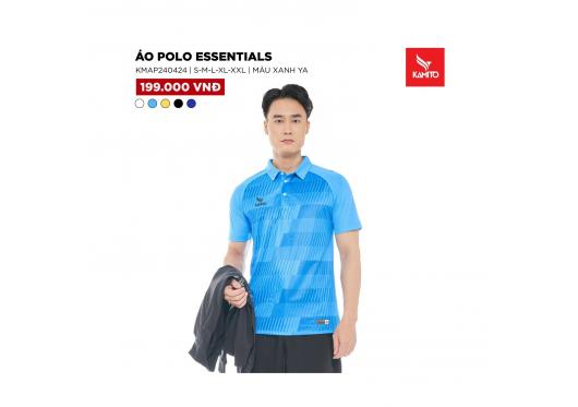 Áo bóng bàn Kamito màu xanh mẫu T3-2024