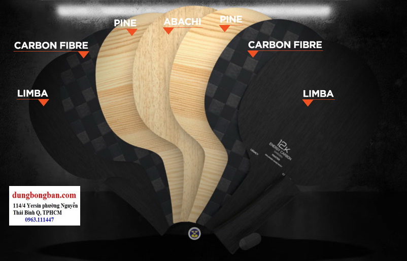 Cấu tạo của vợt Stiga Legacy carbon