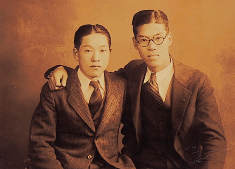 Mr Hirosi Yaoita and Mr Sakamoto