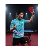 Áo bóng bàn Butterfly T12-2025 xanh lơ