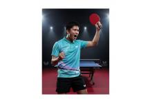 Áo bóng bàn Butterfly T12-2025 xanh lơ